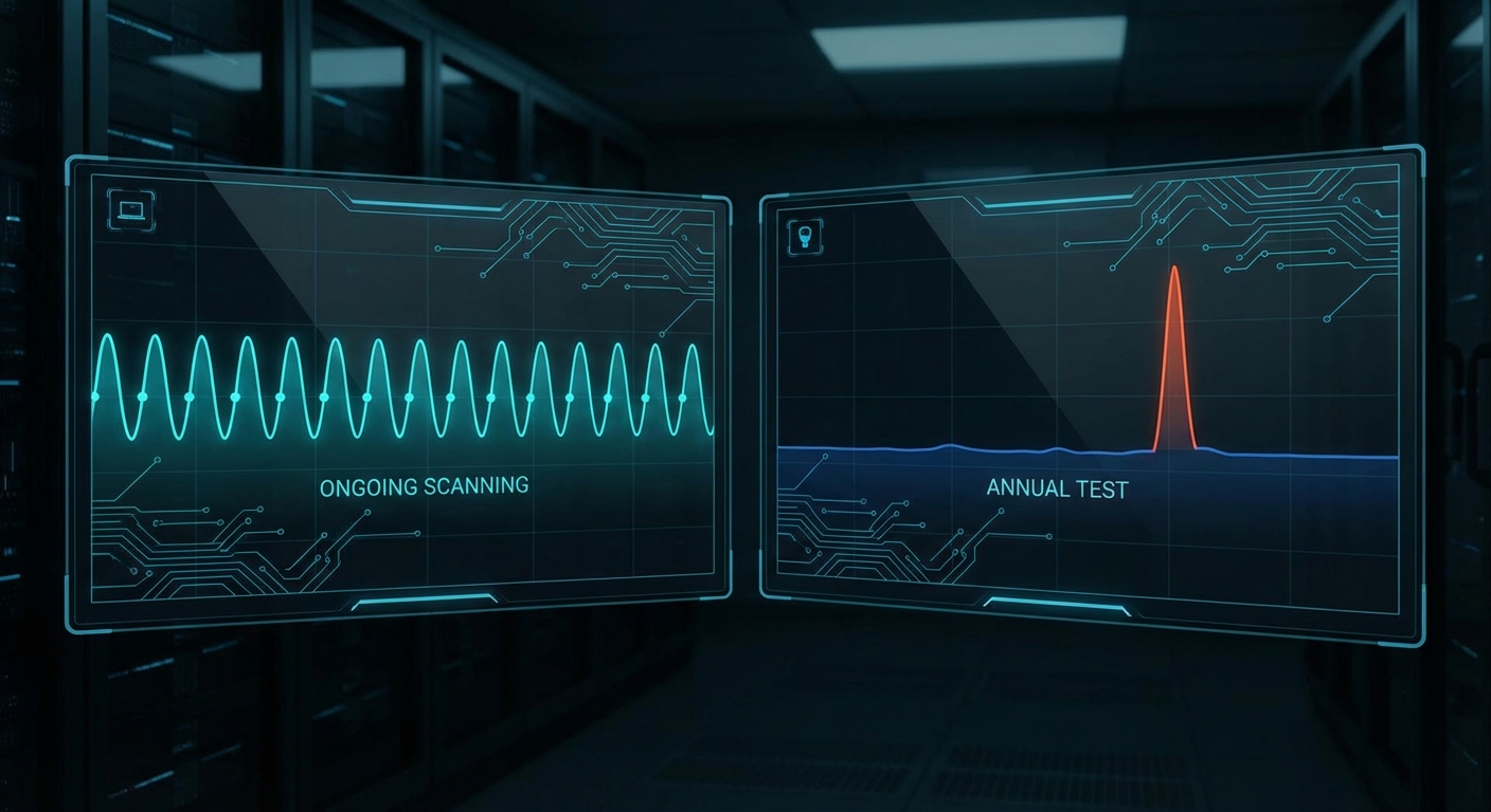 Pentesting Continuo vs Evaluaciones Anuales